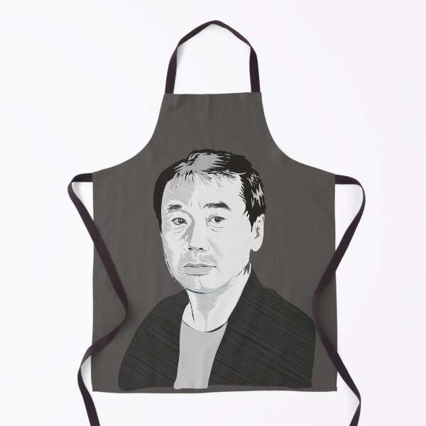 Item preview, Haruki Murakami portrait designed and sold by Emi Yañez.