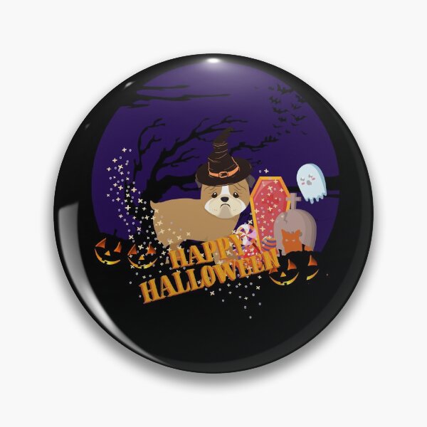 Item preview, Copy of pug Halloween , happy Halloween designed and sold by SpicyCherrys.