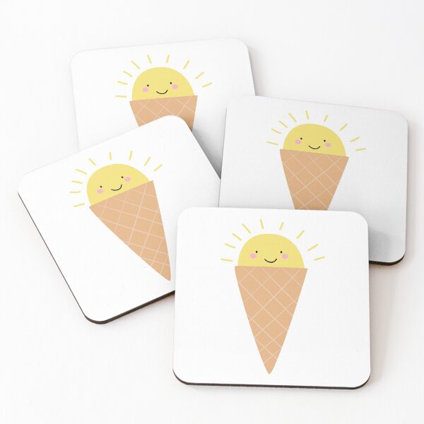 Item preview, Ice cream cone in the shape of the sun. designed and sold by IrinaOstapenko.