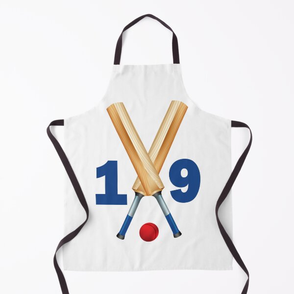 Item preview, Cricket number 19 - nineteen with bats and ball designed and sold by AllShirts21.