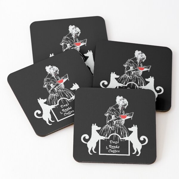 Item preview, Dogs books and coffee designed and sold by GieArts.