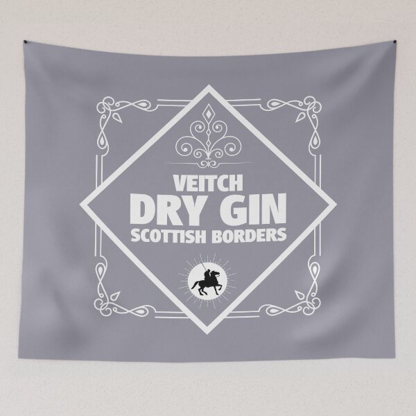 Item preview, VEITCH GIN Label | Border Reivers designed and sold by yourscotborders.