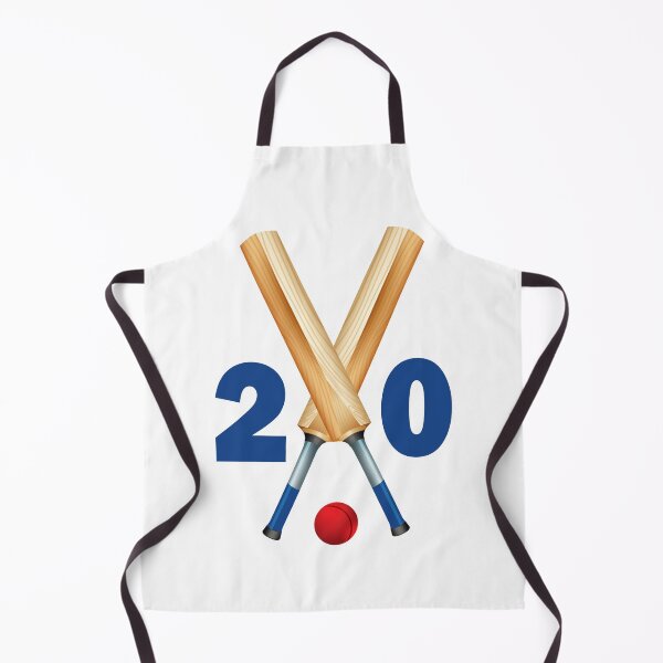 Item preview, Cricket number 20 - twenty with bats and ball designed and sold by AllShirts21.