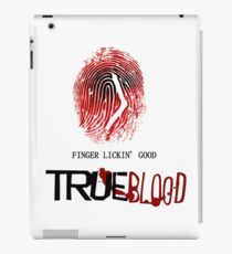 tRUE blood-fingerprint iPad Case/Skin