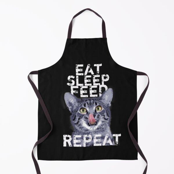 Item preview, Eat sleep feed repeat Tabby Cat designed and sold by Toffy2222.