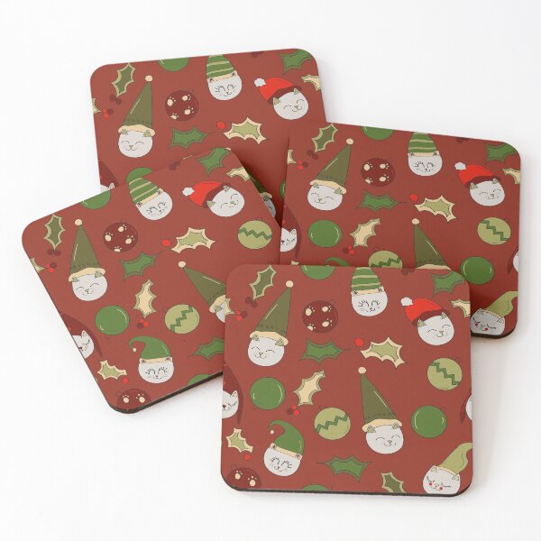 Artikelvorschau, Weihnachtskätzchen entworfen und verkauft von HelyanDesign.