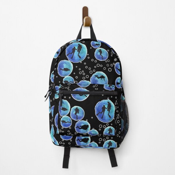 Item preview, Scuba Divers in Watercolour Bubbles. designed and sold by LaBellCreative.