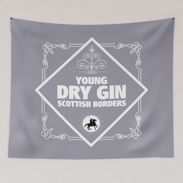 Item preview, YOUNG GIN Label | Border Reivers designed and sold by yourscotborders.
