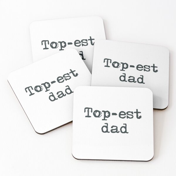 Item preview, Top-est Dad designed and sold by Zentropik.