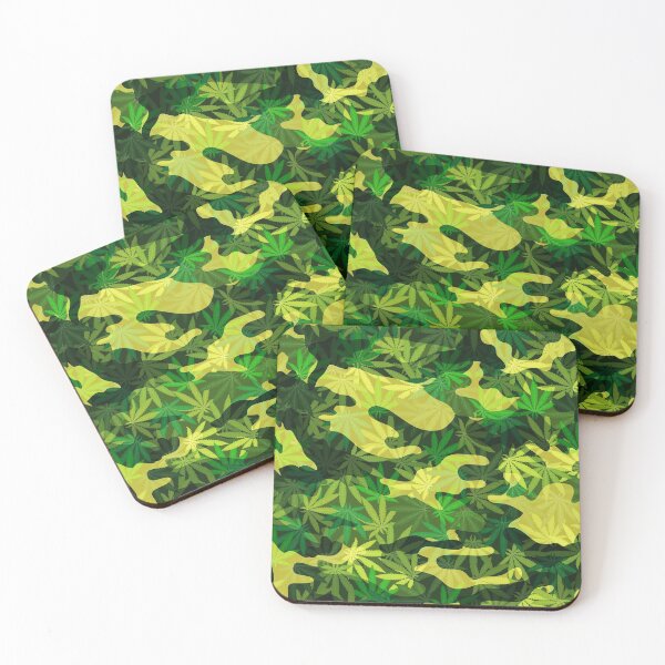 Item preview, #3 Camouflage Animal Nature Army Weed Leaf Print Pattern designed and sold by WizardsWorld.