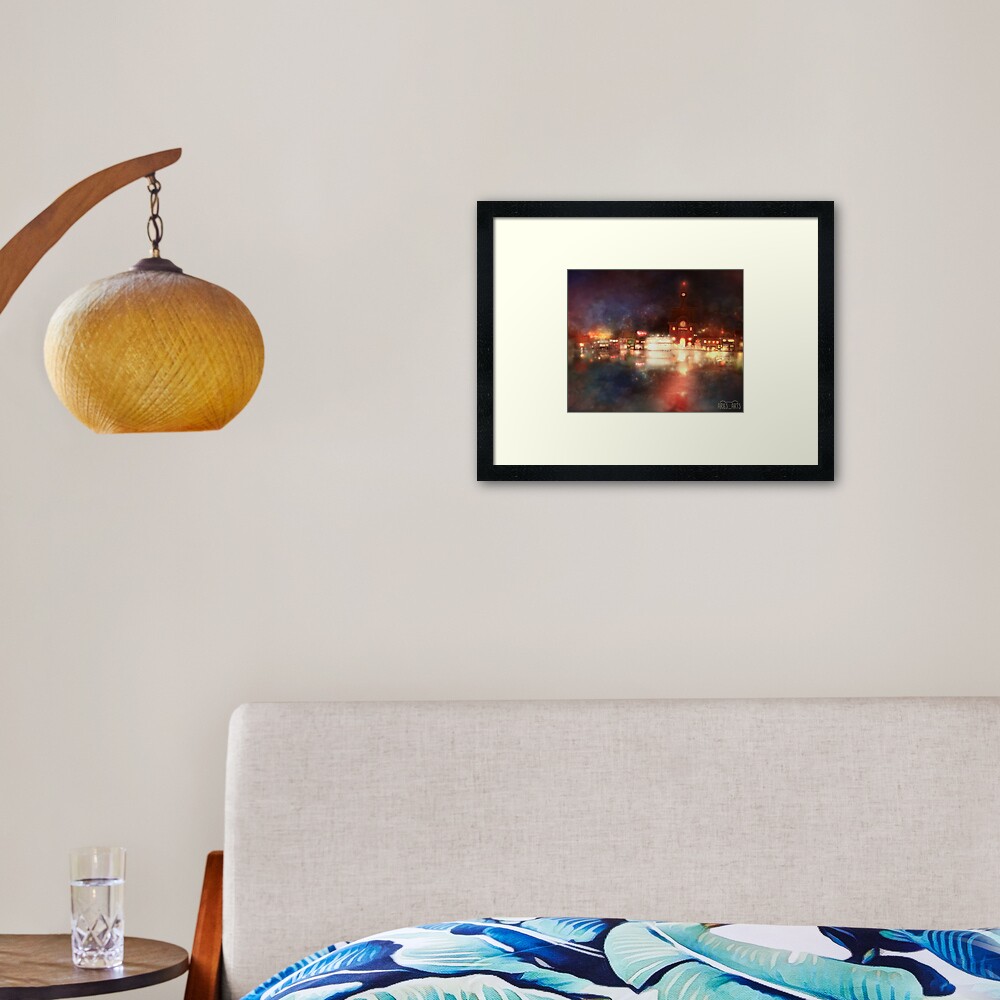 Item preview, Framed Art Print designed and sold by ariesa.