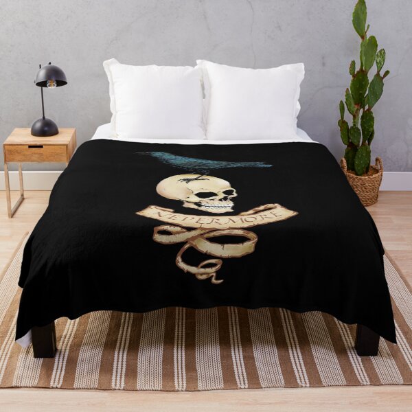 Item preview, Nevermore Raven And Skull designed and sold by ElJimmo.