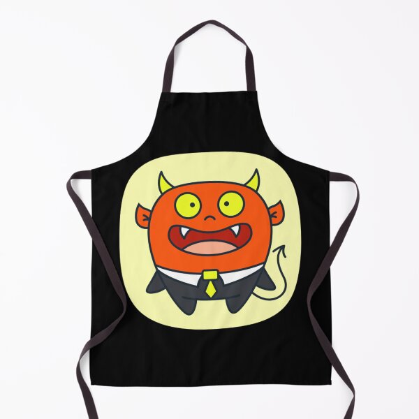Aperçu de l'œuvre diable mignon créée et vendue par PrintEpic.
