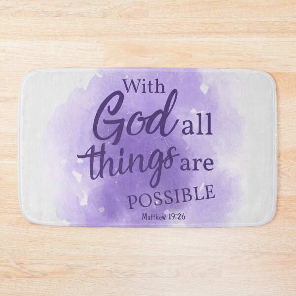 Item preview, With God all things are possible designed and sold by della95.