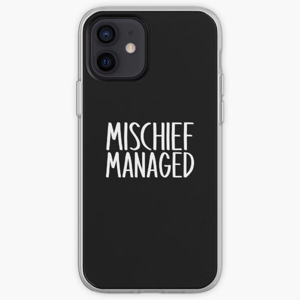 Mischief Managed iPhone Soft Case