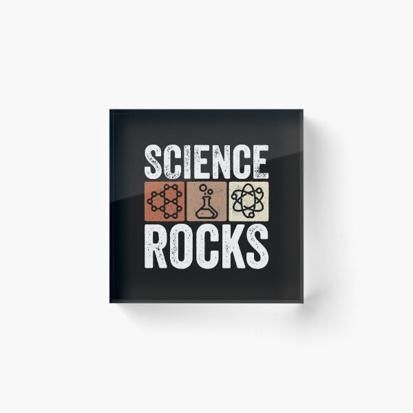 Item preview, Science Rocks Student Teacher Scientist Humor Vintage Retro designed and sold by lxmag.