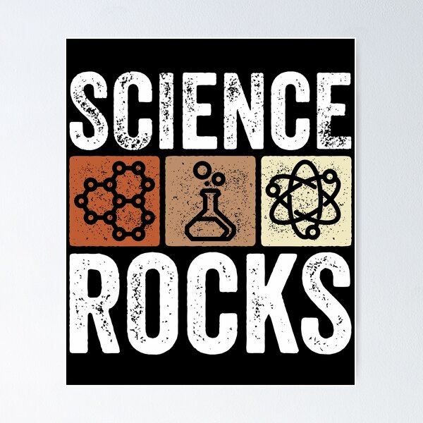 Item preview, Science Rocks Student Teacher Scientist Humor Vintage Retro designed and sold by lxmag.