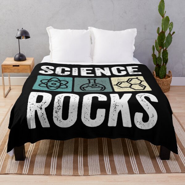 Item preview, Science Rocks Teacher Student Scientist Humor Vintage Lab designed and sold by lxmag.