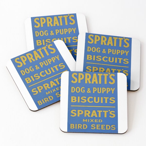 Item preview, Vintage enamel Spratts dog biscuits advert designed and sold by Random Railways.