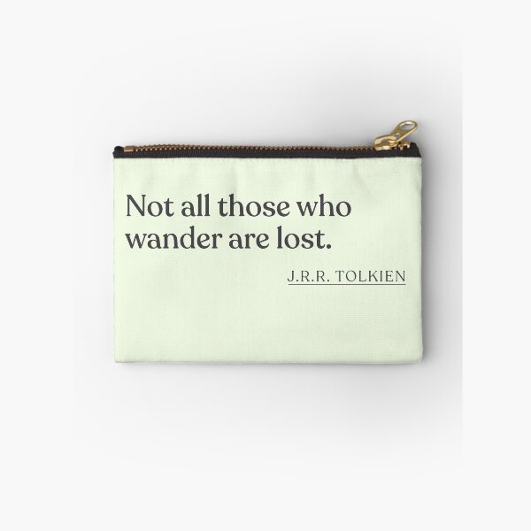 Item preview, J.R.R. Tolkien - Not all those who wander are lost. designed and sold by BookQuoteMerch.