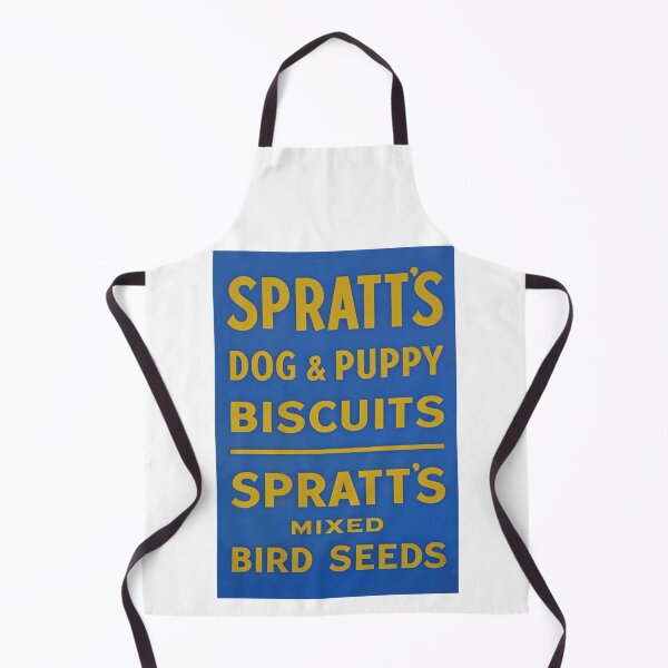 Item preview, Vintage enamel Spratts dog biscuits advert designed and sold by Random Railways.