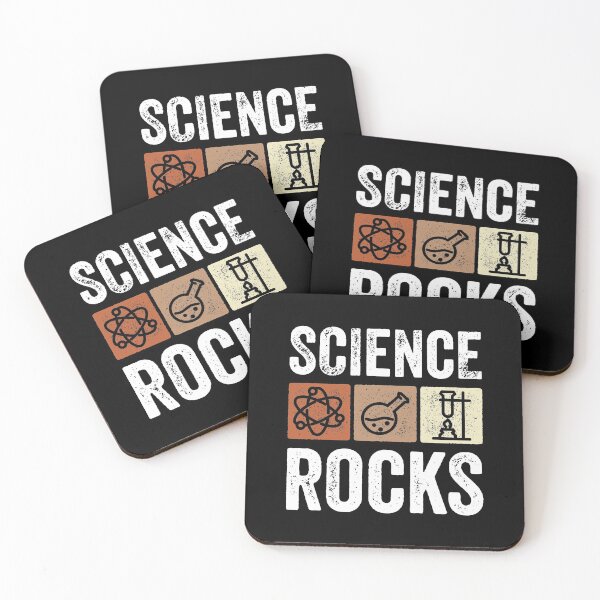 Item preview, Science Rocks Student Teacher Humor Lab Scientist Vintage designed and sold by lxmag.