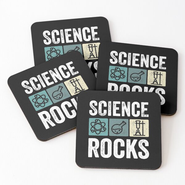 Item preview, Science Rocks Teacher Student Scientist Humor Vintage Retro designed and sold by lxmag.