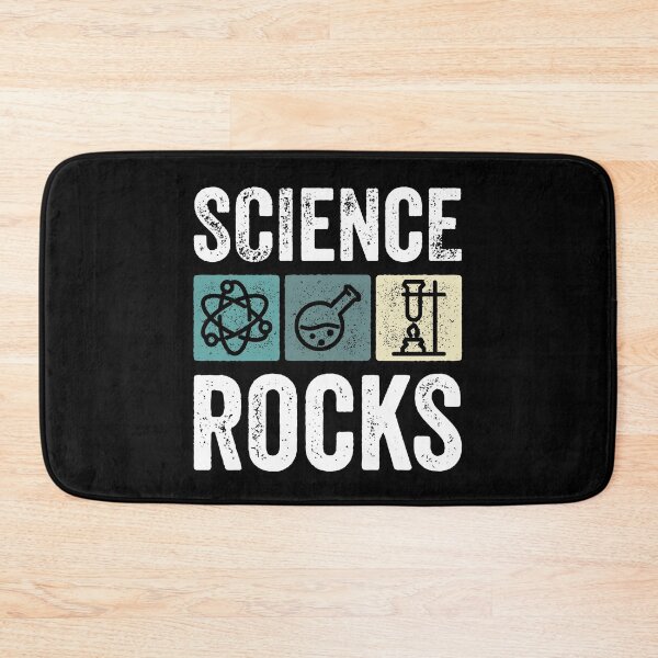 Item preview, Science Rocks Teacher Student Scientist Humor Vintage Retro designed and sold by lxmag.
