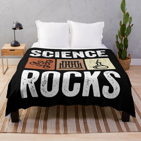 Item preview, Science Rocks Student Teacher Scientist Humor Vintage Lab designed and sold by lxmag.