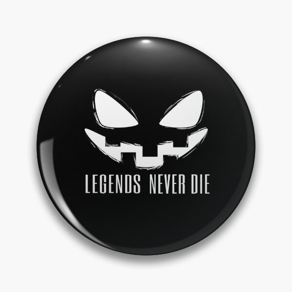 Item preview, LEGENDS NEVER DIE (creepy smile) designed and sold by podouar.