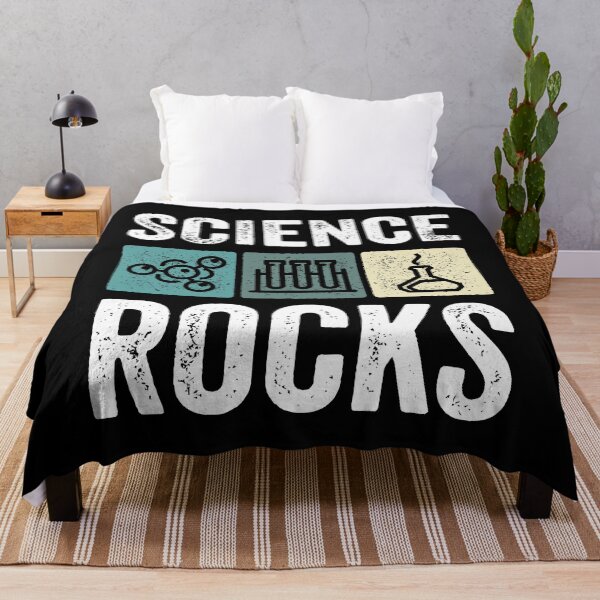 Item preview, Science Rocks Students Teachers Humor Lab Scientist Vintage designed and sold by lxmag.