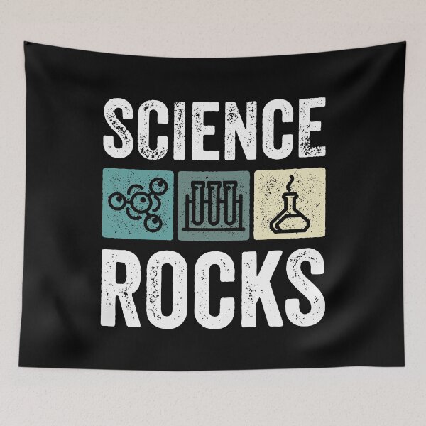 Item preview, Science Rocks Students Teachers Humor Lab Scientist Vintage designed and sold by lxmag.