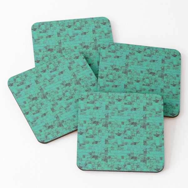 Item preview, Emerald Green Tile Pattern designed and sold by HansBlame.