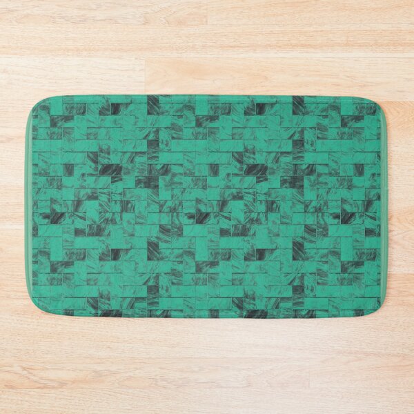 Item preview, Emerald Green Tile Pattern designed and sold by HansBlame.