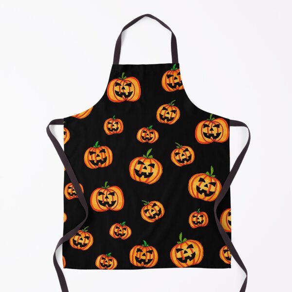 Item preview, Jack O Lanterns Halloween Pumpkin Pattern designed and sold by Harriet Linton.