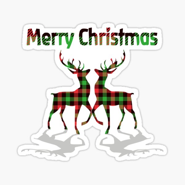 Item preview, Merry Christmas reindeer  designed and sold by Palmyr.