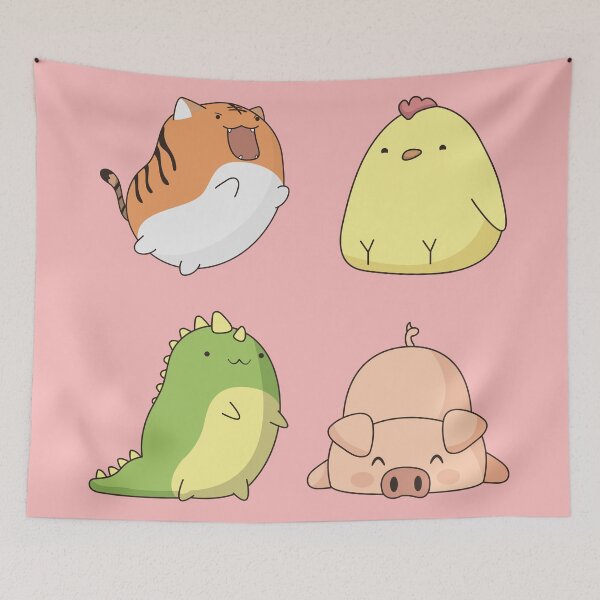Item preview, Kawaii Animals Sticker Bundle designed and sold by noveltiko.