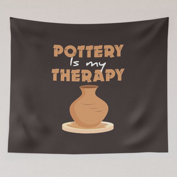 Item preview, Pottery is my Therapy designed and sold by youneszahrane.