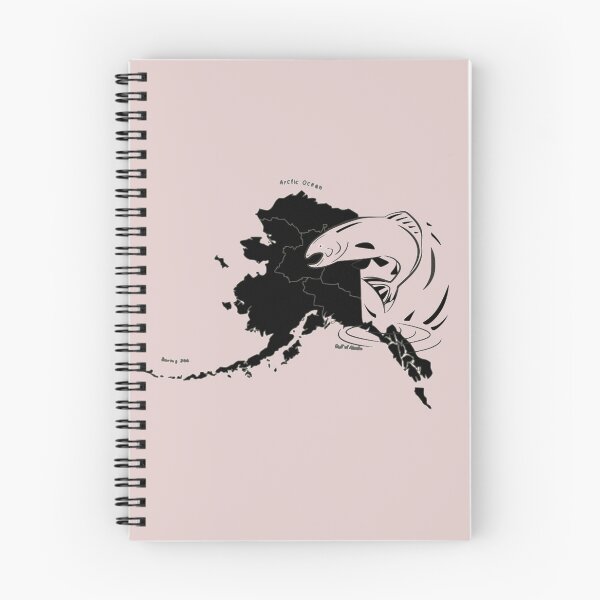 Item preview, Alaska State Salmon Scene Shirt designed and sold by Ornuma.