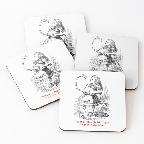 Item preview, Bugger, I thought I’d bought bagpipes said Alice designed and sold by Papermouse.