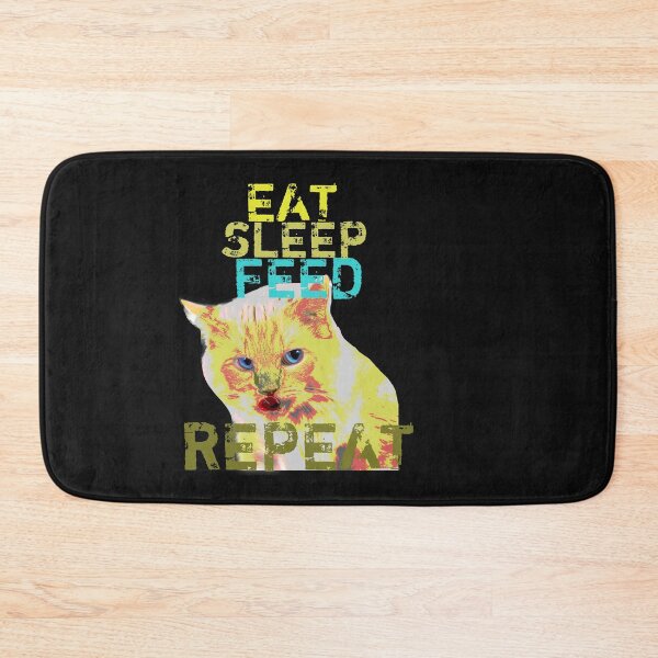 Item preview, Eat sleep feed repeat Birman Cat designed and sold by Toffy2222.