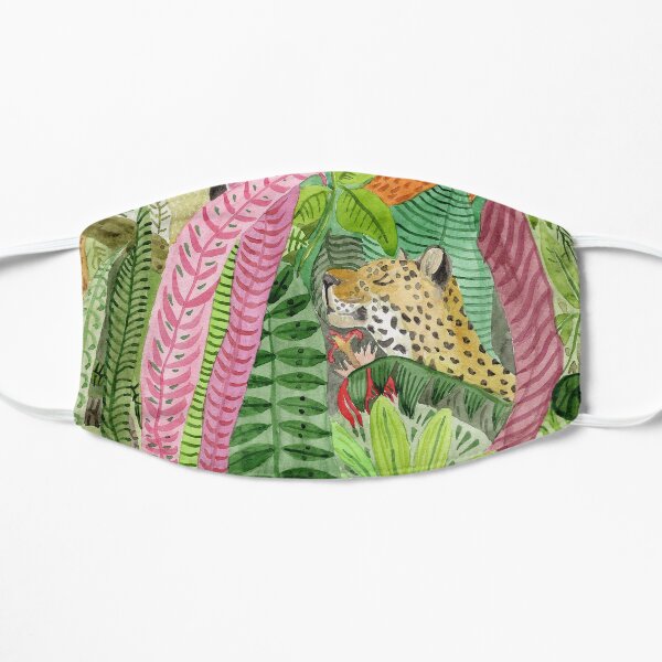 Jungle Animals Flat Mask