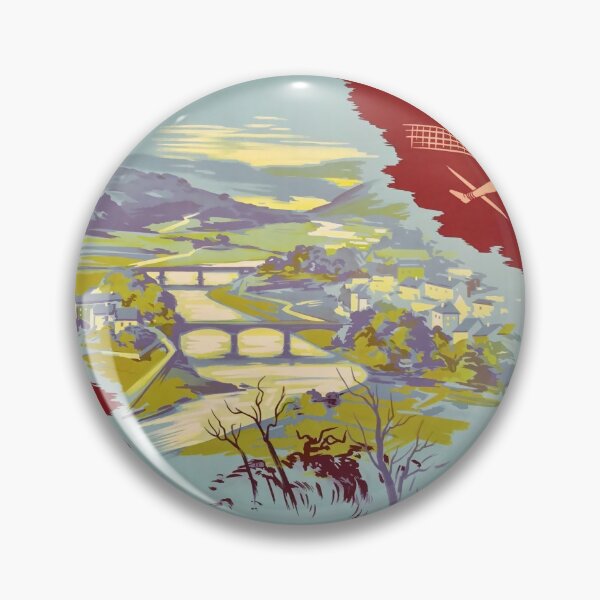 Item preview, Diekirch retro poster designed and sold by CorasPosters.
