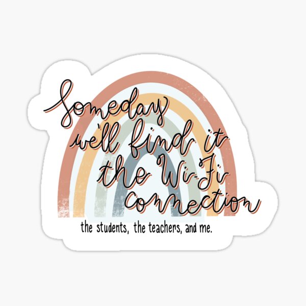 The Wi-Fi Connection - Teacher Edition Sticker
