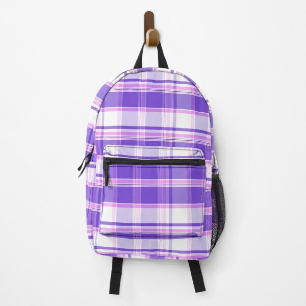 Item preview, Purple Pink Glitter-stripe Pink Stripe Plaid Twill Pattern Mums Teens Girls Carefree Days designed and sold by Hanlar.