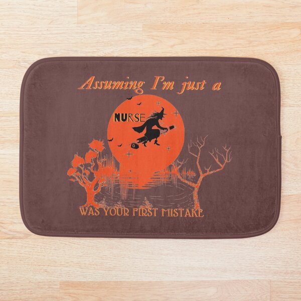 Item preview, Suponiendo que soy solo una camiseta de enfermera, fue tu primer error Camiseta unisex, camiseta de enfermera holloween, camiseta de enfermera bruja, amor Nurselife, camiseta de enfermera designed and sold by Ornuma.