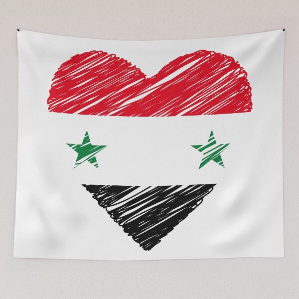 Item preview, Syria Flag Support Syria  designed and sold by Pattern-Way.