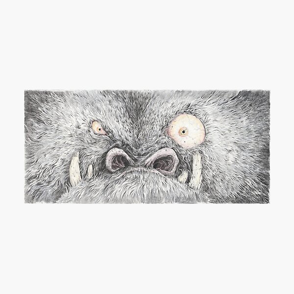 The Monster Stared at Raymund Photographic Print