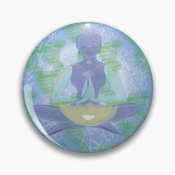 Item preview, Meditation heart lotus designed and sold by shimaart.