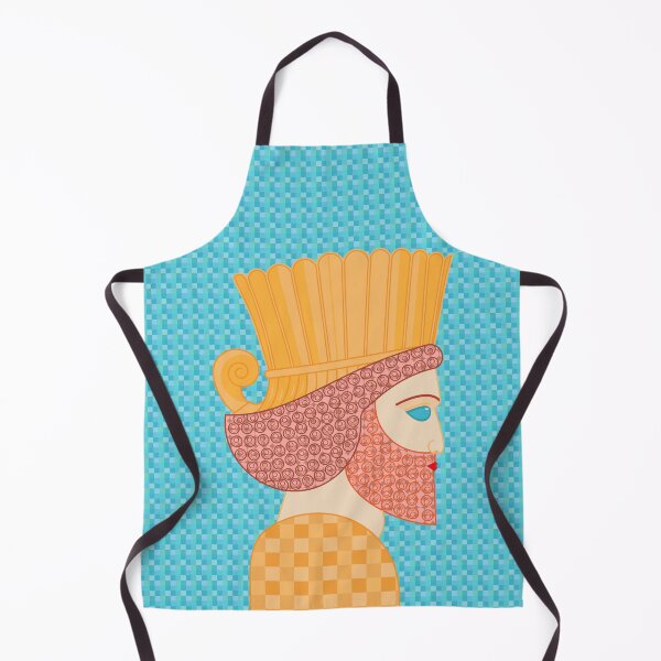 Item preview, Ancient Persian Warrior Pop Art designed and sold by Anna Lemos.